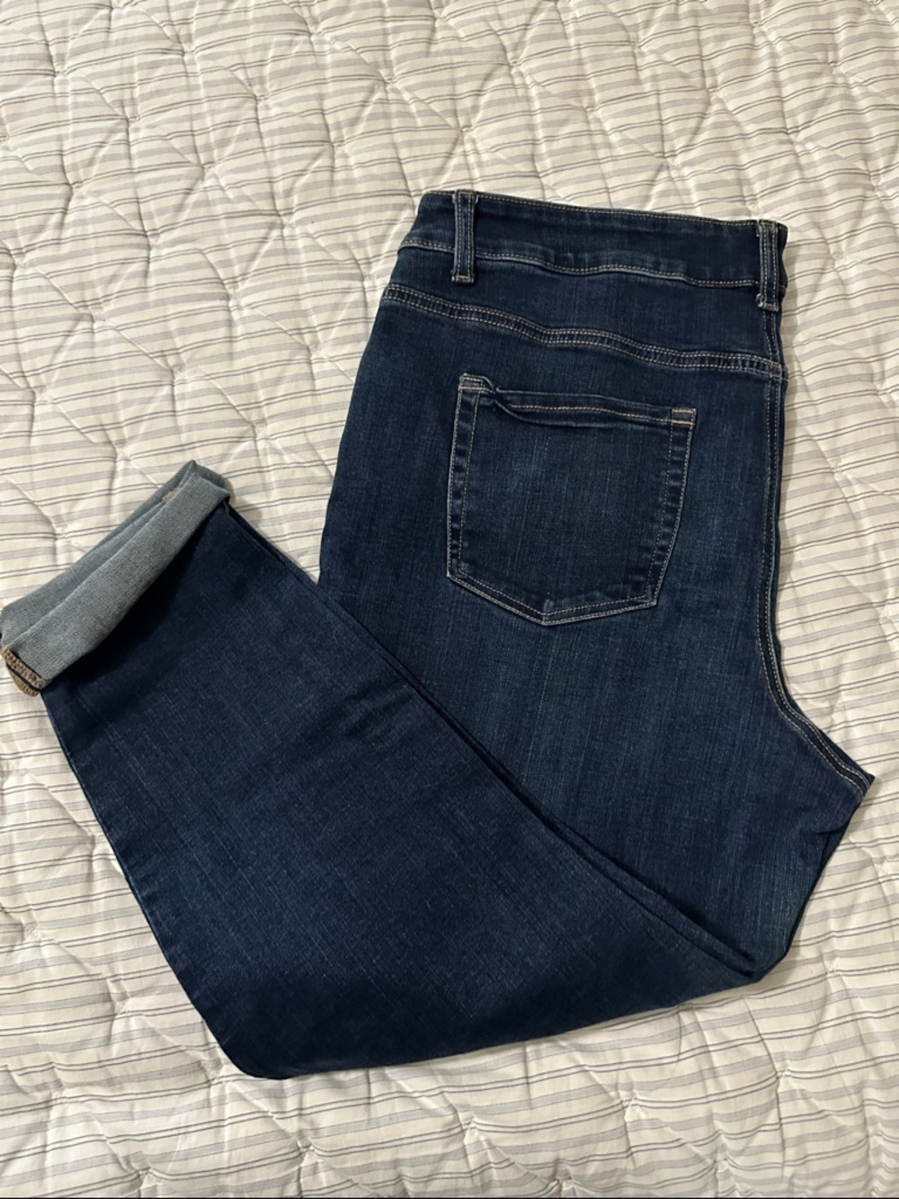 Maurice’s Classic Dark Wash Women's Jeans - Navy Blue